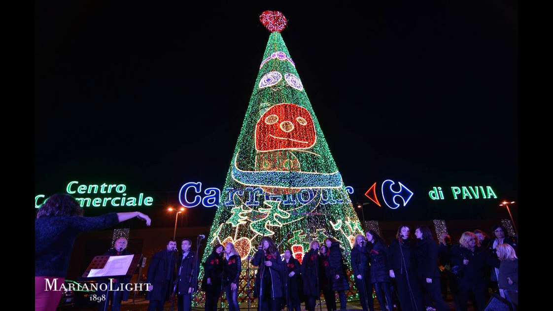 Carrefour Alberi Di Natale.Carrefour Albero Sorridente Mariano Light